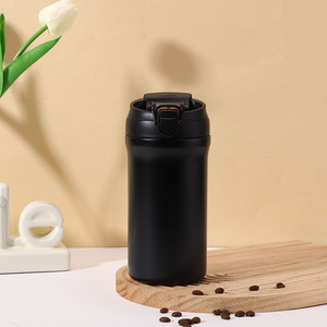 17 Oz / 500 Ml Insulated <b>Water</b> <b>Bottle</b>, Stainless Steel Thermo Coffee Travel Mug - Product Image 3