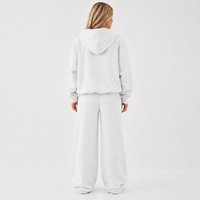 Ensemble de survêtement personnalisé pour femme : Hoodie oversize et pantalon de jogging large – Marque privée, Vente en gros