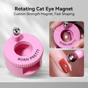 BORN PRETTY Outil de Nail Art Magnétique Automatique Effet Œil de Chat, Contrôle Flexible, Facile à Utiliser, Aimant Rotatif pour Effet Œil de Chat, Idéal pour Débutants en Nail Art - Product Image 4