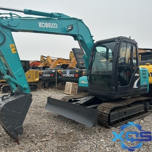 Excavadora de cadenas Kobelco Sk75 de segunda mano con motor Yanmar, peso operativo de 7500 kg, capacidad de la cucharón de 0.4 m, potencia de 44300 W - Product Image 5