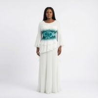 Nouvelle Robe Décontractée Tendance 2026 avec Décoration Pétale et Plis, Robe Plissée Grande Taille Style Miyake