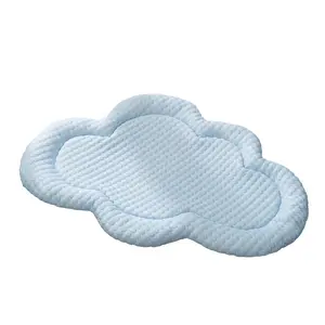 High Quality Summer Cooling Pet Bed Breathable Print Cloud Type Cat Nest Anti-slip Large Pet Dog Mat