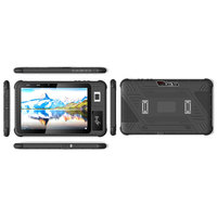 Tableta Android Resistente de 10 Pulgadas con Lector Biométrico de Huellas Dactilares, NFC, Resistente al Agua IP65, 4G LTE, Helio P35 Octa Core, 10000 mAh, 4 GB, 64 GB