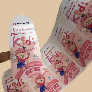 Logo Sticker Tùy Chỉnh Tùy Chỉnh In Không Thấm Nước Tổng Hợp Giấy Dính Vinyl Tùy Chỉnh Hình Dạng Thương Hiệu Logo Sticker - Product Image 2