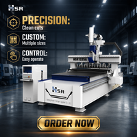 Routeur CNC 3 axes HSR 2040 2030 pour le travail du bois, 9 kW, commande LNC, servomoteur, fabrication de portes de cuisine, machine de fraisage du bois ATC – Offre Spéciale