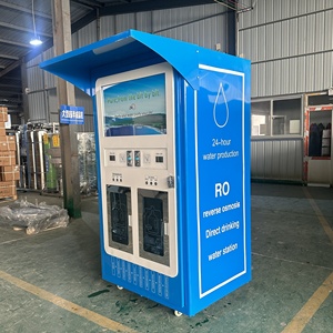 Máquina Expendedora de <span class=keywords><strong>Agua</strong></span> RO de Gran Flujo con Doble Salida, Operada con Monedas, Llenado Automático de Botellas, <span class=keywords><strong>Agua</strong></span> Potable Pública - Product Image 2