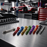 Pièces mécaniques en acier inoxydable de haute qualité, fraisage de couleur, plaqué zinc, métal, pièces de service pour écrou de moto