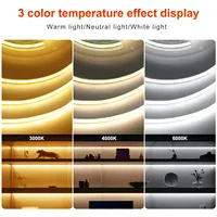 5V COB LED bande lumineuse 320LEDs/M capteur tactile Dimmable USB Flexible LED ruban ruban adhésif bricolage miroir TV rétro-éclairage veilleuse