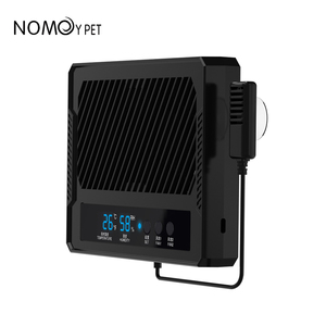NOMOY PET 습한 환경에 적합한 새로운 디지털 디스플레이 이중 배기 파충류 환기 팬 열대 우림 탱크 - Product Image 5