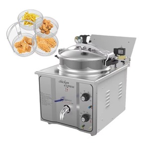 Freidora Eléctrica Comercial de 16L para <span class=keywords><strong>Pollo</strong></span> y Papas Fritas, Máquina de Freír de Acero Inoxidable para Cocina de Restaurante - Product Image 5