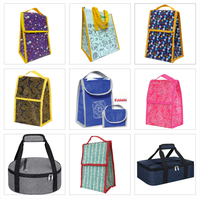 Sac isotherme RPET personnalisé, fabriqué par un fabricant de sacs isothermes en PET recyclé, pliable, avec logo, pour aliments