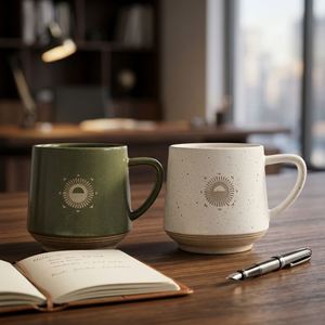 Taza de Café Personalizada de Gres Moteado con Texto Grabado, Regalo Único para Cumpleaños y Amistad - Product Image 4