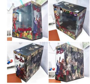 Flcl tùy chỉnh PC Trường hợp với đầy đủ bên Tempered Glass Vertical chơi game tháp máy tính & side cửa sổ lưu trữ thiết kế mẫu - Product Image 6