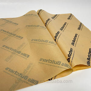 Papier Kraft PE personnalisé pour emballages alimentaires, papier pour hamburgers et sandwichs, papier de cuisine, papier absorbant l'huile pour la friture - Product Image 2