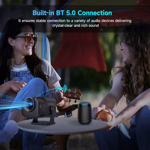 HY320 Mini projecteur portable 4K Android 11 natif 720P/1080P/200ANSI/300ANSI double Wifi6 BT5.0 mise à niveau HY300 projecteur de cinéma - Product Image 5