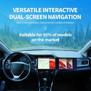 Phổ kép 21.6 23.6 inch Android Car Player màn hình cảm ứng stereo Carplay wifi 4 gam <span class=keywords><strong>GPS</strong></span> <span class=keywords><strong>navigation</strong></span> FM AM đài phát thanh đa phương tiện đài phát thanh - Product Image 5