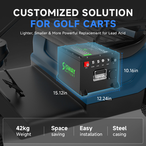 Không thấm nước LiFePO4 Golf Cart Pin 50Ah 105ah 150AH 210ah 315ah 36V 48V 51.2V 72V pin <span class=keywords><strong>lithium</strong></span> - Product Image 6