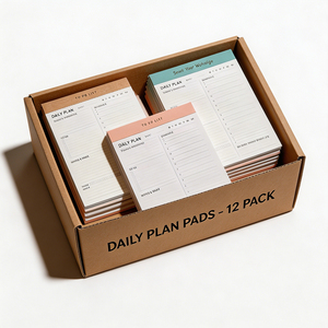 Bloc-notes minimaliste pour planificateur quotidien, liste de choses à faire, bloc d'horaire pour le travail au bureau - Product Image 5