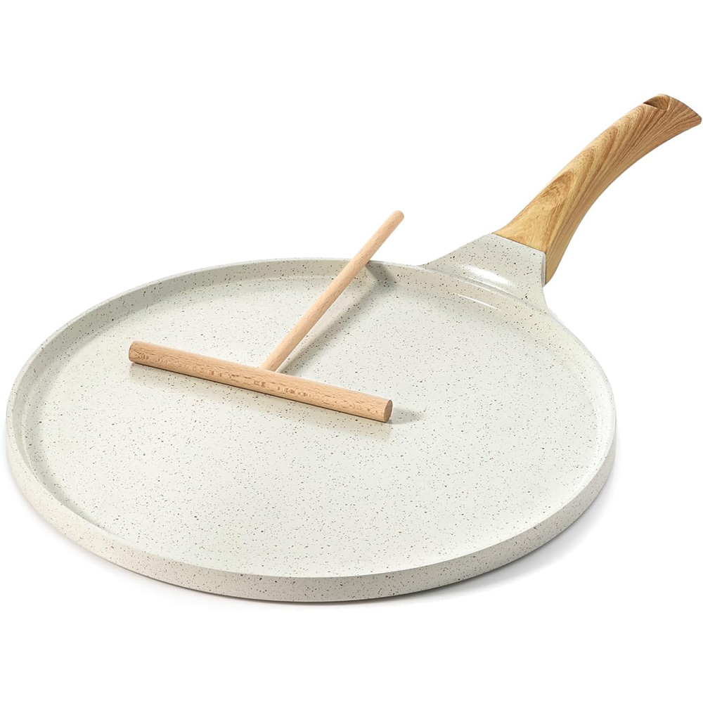 New crepe pan-white