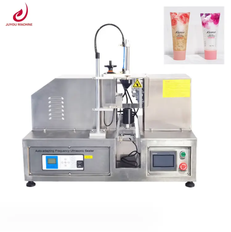 Ju Semi-Automatische Handmatige Ultrasone Cosmetische Pasta Tandpasta Plastic Zachte Buis Sealer Machine Buis Staart Sealer Machine