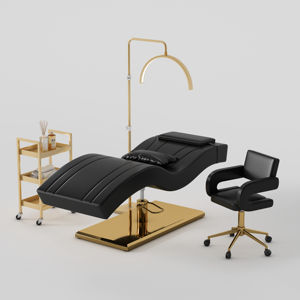 Cómoda Cama para Extensión de Pestañas Multicolor Reclinable para Salón de Belleza y Spa - Product Image 1