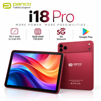 Tablette PC PANCO Tab I18 Pro de haute qualité, 10,1 pouces, MTK Android, appels 4G, 32 Go, nouvelle caméra frontale, écran capacitif