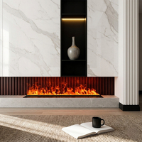 Console TV pour la décoration du salon, cheminée électrique à atomisation, flamme réaliste, humidificateur sans chaleur