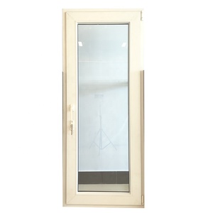 Porte française en <span class=keywords><strong>verre</strong></span> trempé PVC BIEYE de 65 mm d'épaisseur avec cloison, isolation thermique, usage extérieur, garantie de 3 ans - Product Image 3