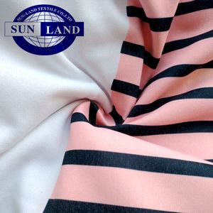 60% poliéster 40% algodón <span class=keywords><strong>Jersey</strong></span> tejido de punto para ropa básica de <span class=keywords><strong>cuello</strong></span> redondo estampado por sublimación Uso de camiseta - Product Image 3