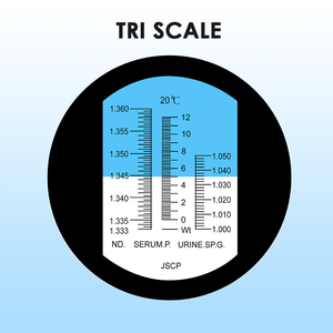 Réfractomètre clinique professionnel à succès pour test rapide d'hydratation des athlètes – Mesure de la densité spécifique et des protéines urinaires - Product Image 2