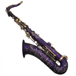 Saxophone ténor de style <span class=keywords><strong>Mark</strong></span> <span class=keywords><strong>VI</strong></span> laqué violet pour usage professionnel Eastern Music Pro - Product Image 5