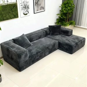 Divano Modulare in Schiuma Compressa Sottovuoto, Altezza Regolabile, Design <span class=keywords><strong>Moderno</strong></span>, Personalizzabile, Colorato, per <span class=keywords><strong>Soggiorno</strong></span> - Product Image 5