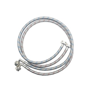 Mangueras de Suministro de 5 Pies para Lavadora, Paquete de 2 Mangueras de Llenado para Lavadora de Agua Fría y Caliente - Product Image 6
