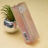 Boîte d'emballage plate pliable personnalisée en PET pour gloss à lèvres