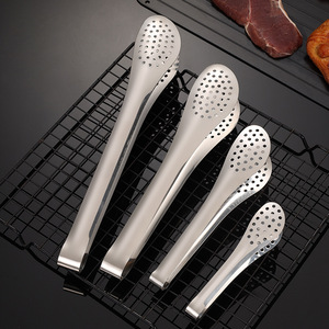 C224 Langlebiges Edelstahl-Küchenutensilien-Set Hitzebeständige BBQ-Werkzeuge mit Essenszange und Brotschere für Bäckereien - Product Image 2