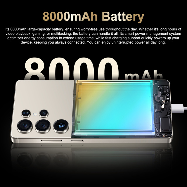 Hot Selling S24 Ultra 5G Smartphone 6.7-inch 16G+1TB S-Pen Original Android 14 4G 5G+WIFI 108MP Rear Camera 4K Screen Resolution