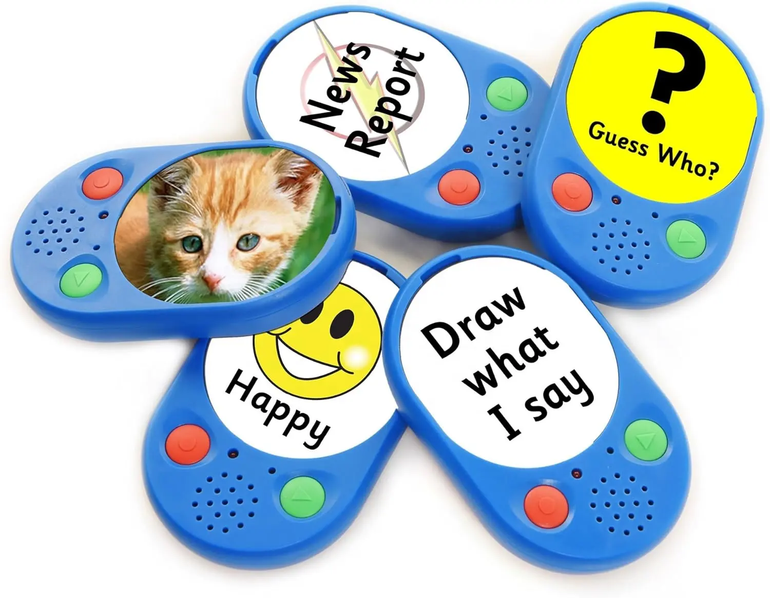 Talking Products, Voice Pad Recorder, Kids Communication Sound Button, 40 Second Recording toy