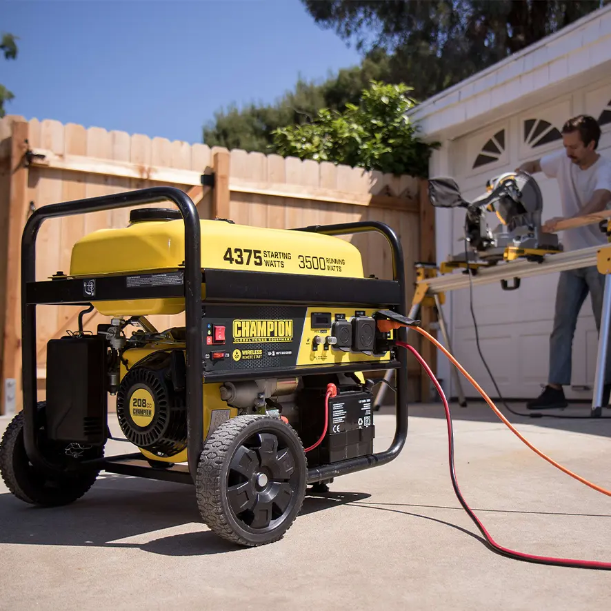 Mini generatore di benzina portatile di tipo aperto campione 3kw avviamento remoto risparmio di carburante casa piccolo generatore fornire energia elettrica