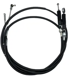 Câble de changement de vitesse de haute qualité câble de changement de vitesse pour isuzu NHR54 jac JMC 1030 1040 600P câble de sélection de vitesse 8-97124766 8-97124767