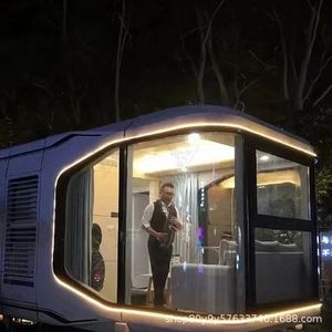 Casa Contenedor de Diseño Moderno para Hotel, Estructura Integrada Transpirable con Piscina y Terraza, Espacio de Vida al Aire Libre - Product Image 2