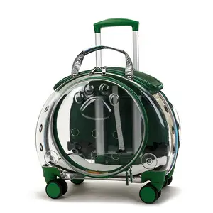 Wholesale Pet Carriers Bag Fashion Portable Clear View Trolley Dog Cat House Travel Backpack Pet Carrier