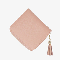 Louis — porte-carte de crédit en cuir véritable pour femmes, Logo personnalisé, pochette de luxe pour dames, portefeuille