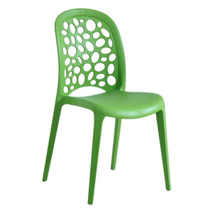 Pp Silla de comedor de ocio negro comedor apilables sillas al aire libre de plástico moderna cafetería de la silla de plástico - Product Image 5