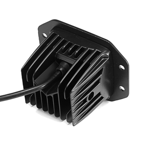 Blanco luz ámbar cambiando colores estroboscópica Flash cubo LED vainas de montaje al ras Combo 5 pulgadas 24W luz de trabajo - Product Image 3