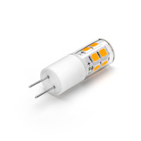 Décoration d'hôtel Le couvercle transparent du PC remplace l'ampoule halogène dc12v led g4 2w