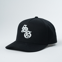 Gorras de Béisbol de Dos Tonos de Alta Calidad al por Mayor, Gorra de Béisbol Personalizada de 5 Paneles con Marco en A para Hombre con Cierre a Presión