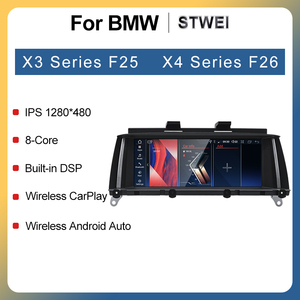 STWEI 2026 New ID6 ID7 ID8 UI Android <b>System</b> <b>Wireless</b> Carplay AUTO For BMW X3 F25 X4 F26 CIC NBT Car Video Players GPS Navi - Product Image 2