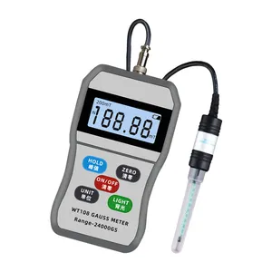 WT108 Portable Gauss meter magnetic detector Tesla meter