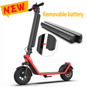 Scooter Eléctrico <span class=keywords><strong>Hx</strong></span> X11 con Motor sin Escobillas de 450W, 45km de Autonomía, Resistente al Agua, Tracción Trasera de Aleación de Aluminio, Neumático Grueso de 10 Pulgadas, Disponible en Reino Unido y Europa - Product Image 3