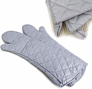 Gants de cuisine en coton résistants à la chaleur, adaptés au micro-ondes, pour une utilisation en cuisine - Product Image 1
